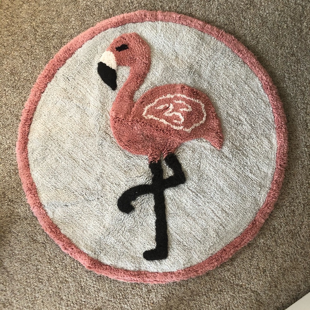 Flamingo Bath Mat